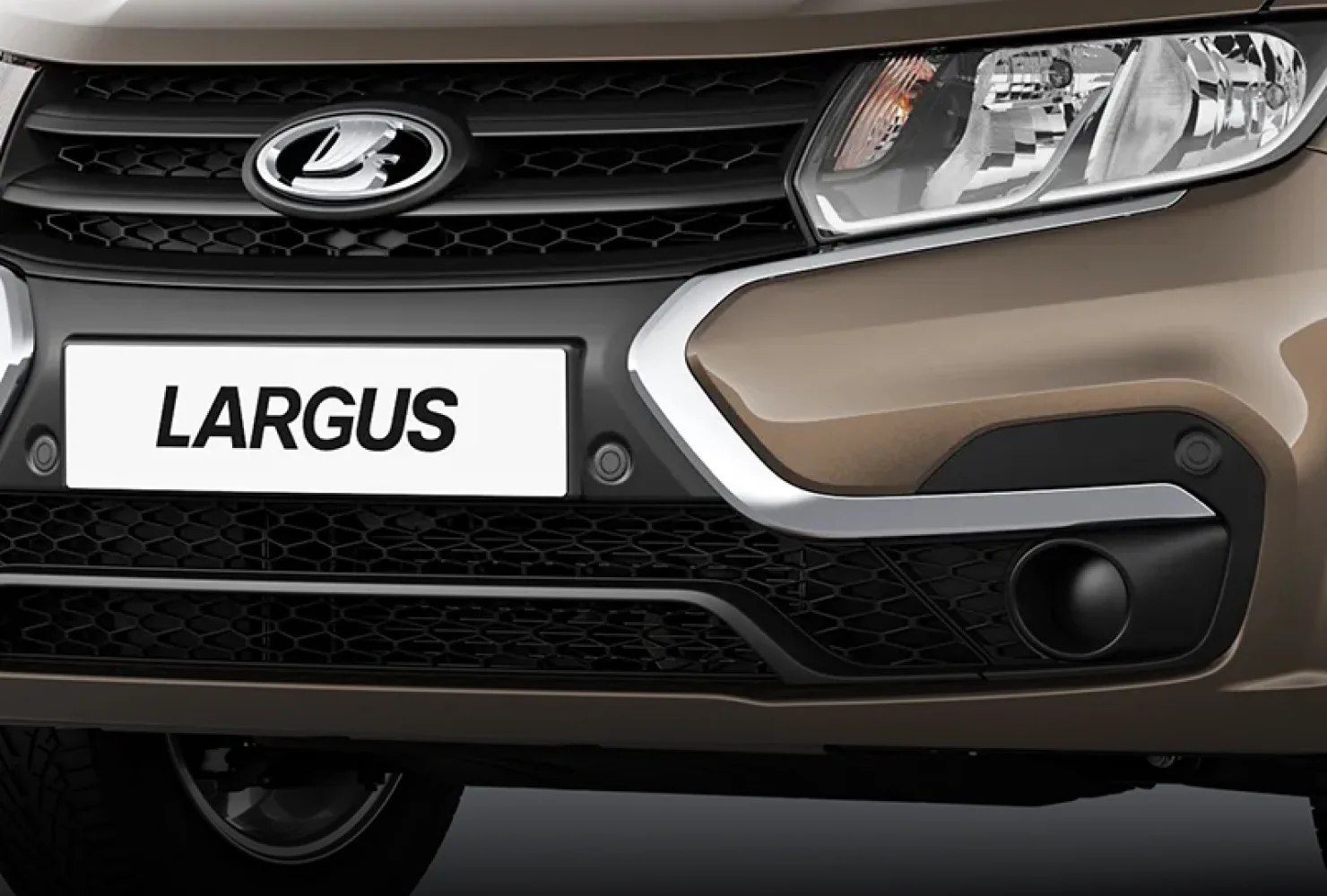Передний бампер LADA Largus Universal с&nbsp;новой архитектурой