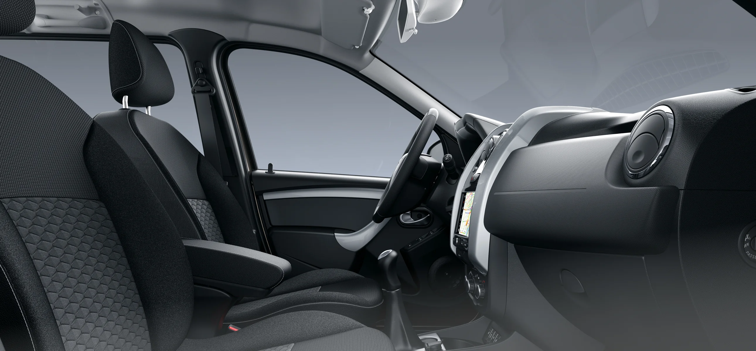 Интерьер LADA Largus Universal&nbsp;— передние кресла и&nbsp;панель приборов
